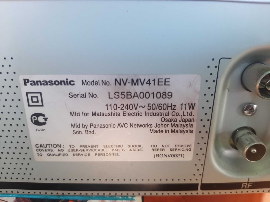 Panasonic NV-MV41EE видеомагнитофон Япония SUPER  DRIVE
