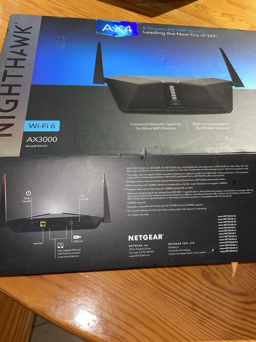 NETGEAR Nighthawk AX4 AX3000 (Wi-Fi 6) Router – High Speed64751574827522120