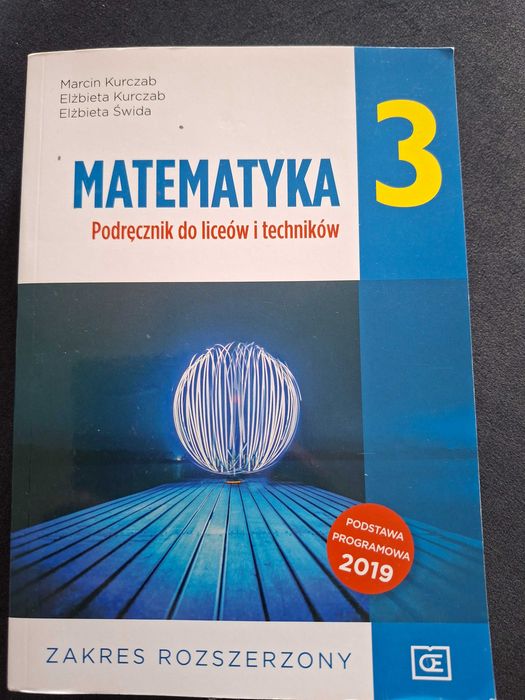 Matematyka 3 Podręcznik, Zakres rozszerzony