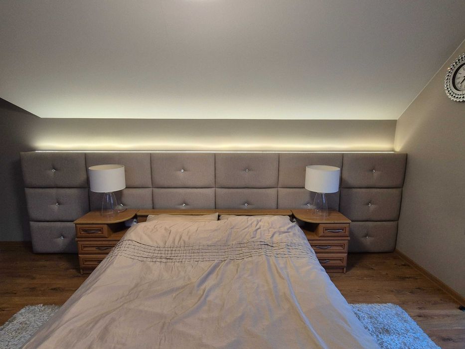 Tapicerowane panele ścienne (pikowane) - cena za jeden panel