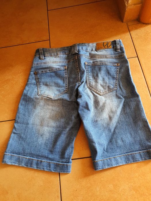 Spodenki jeansowe cropp
