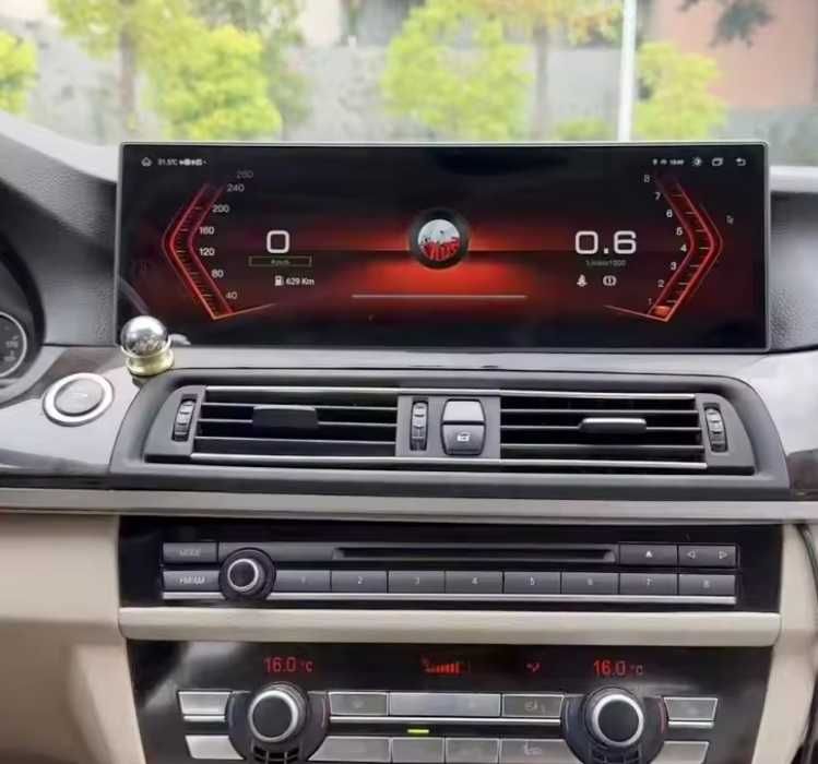 CarPlay Android Auto Radio DAB+ Opcja Android YouTube Bluetooth WiFi 4G MP4 GPS USB BMW 5 F10 F11 NBT