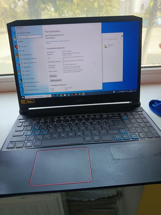 Ноутбук Acer AN515-55-56HV на запчастини. Ціна за батарею
