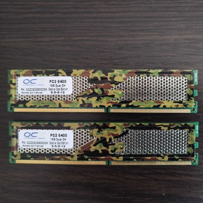 Оперативная память OCZ PC2 6400 2 Gb