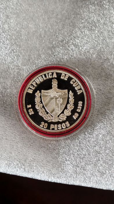 20 Pesos Prata Cuba