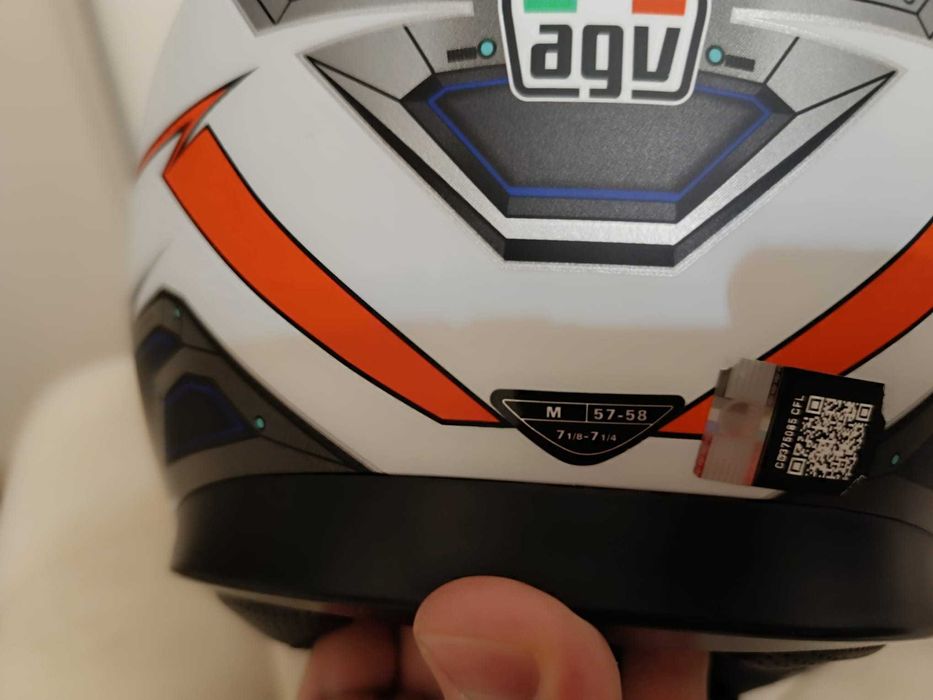 Capacete original AGV k3 MPLK