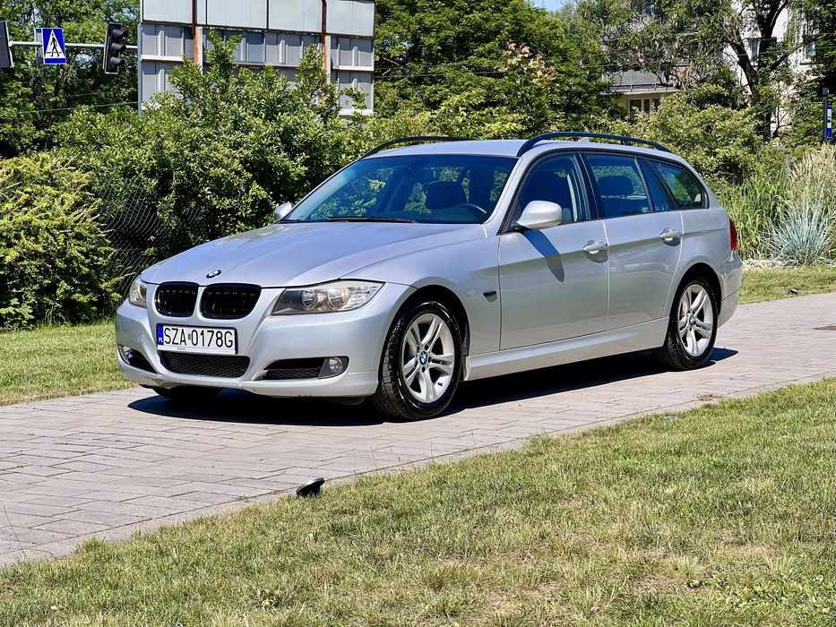 BMW 3 E91 Serwisowany, Navi, Czujniki, Bluetooth, Klima, Alufelgi, Zadbany