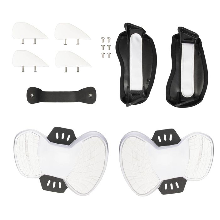 Prancha Twintip carbono de Kitesurf 132 x 39 cm (Pads e Straps