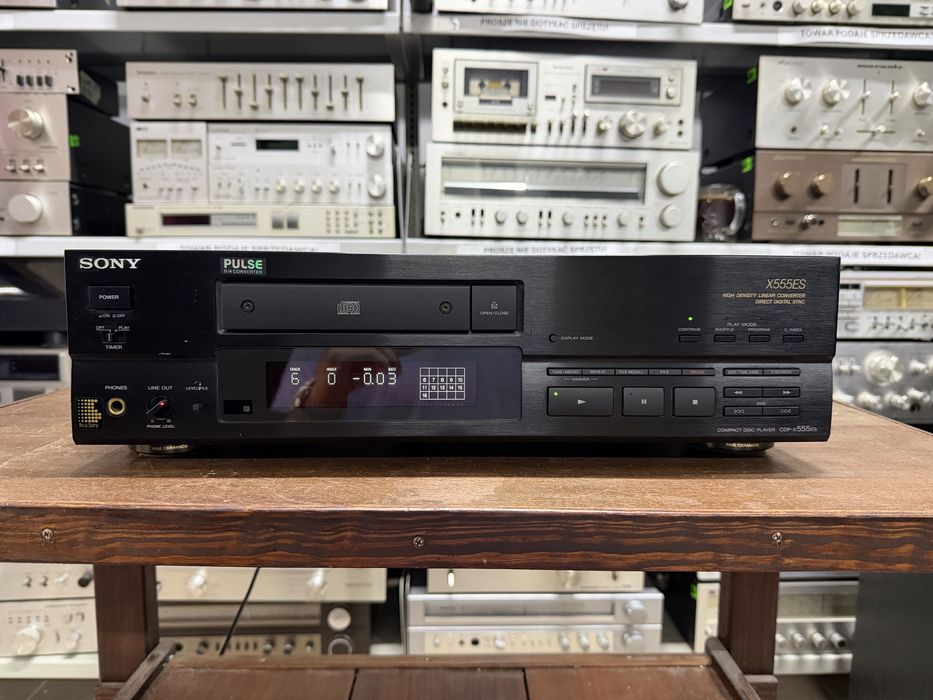 ‼️ Sony CDP-X555ES – Referencyjny Odtwarzacz CD Hi-Fi z Prestiżowej Serii ES | Audio Room