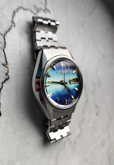 Citizen Leopard 7700 Hi Beat 28800 Automat Zegarek 70 lata Vintage