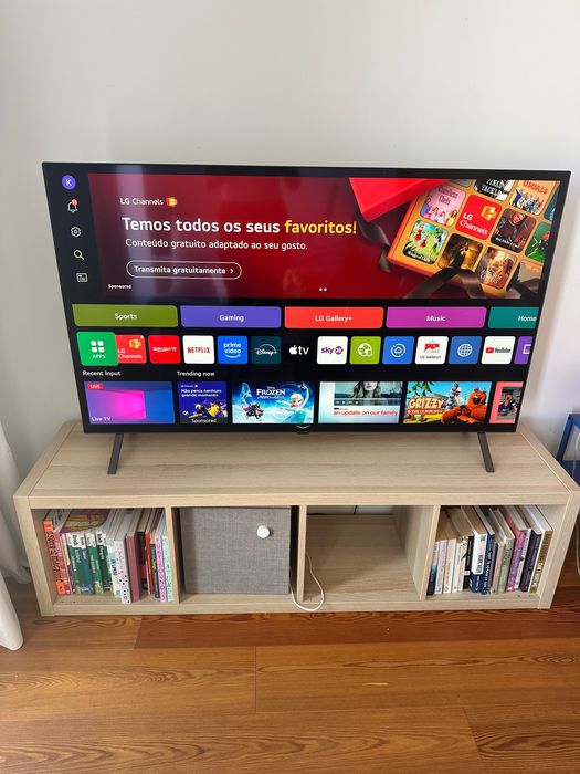 Ikea kallax Estante, ef carvalho c/velatura branca, 42x147 cm