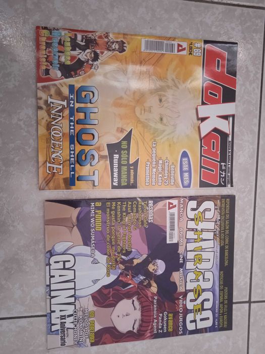 Vendo revistas de BD japonesa Anime/Manga