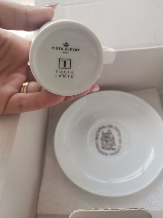 Conjunto 6 chávenas de café Vista Alegre