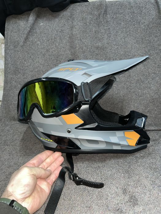 EDX-11 Шлем мото мотокрос для самоката