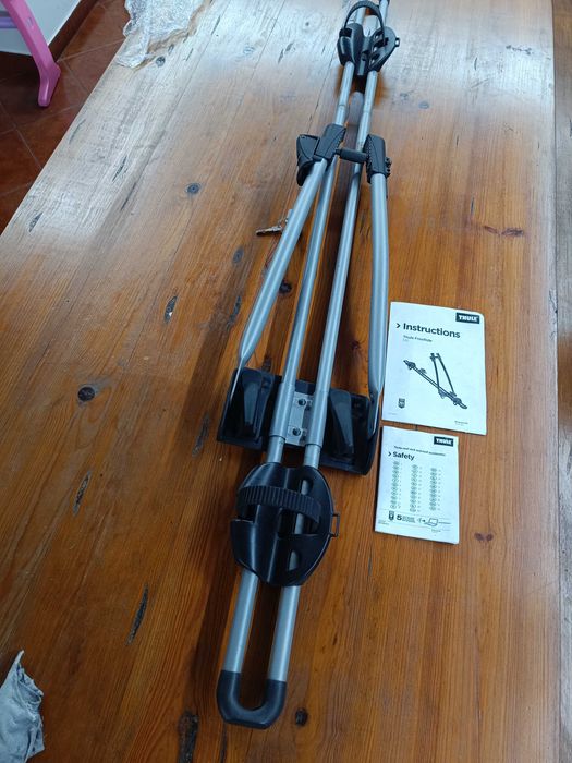Suporte bicicleta Thule, Barras tejadilho