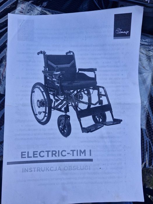Wózek inwalidzki elektryczny