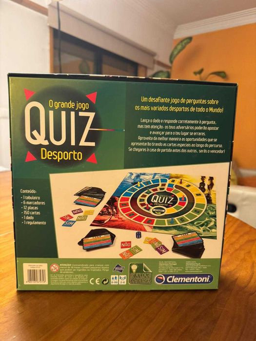 Jogo de Tabuleiro - O Grande Quiz Desporto