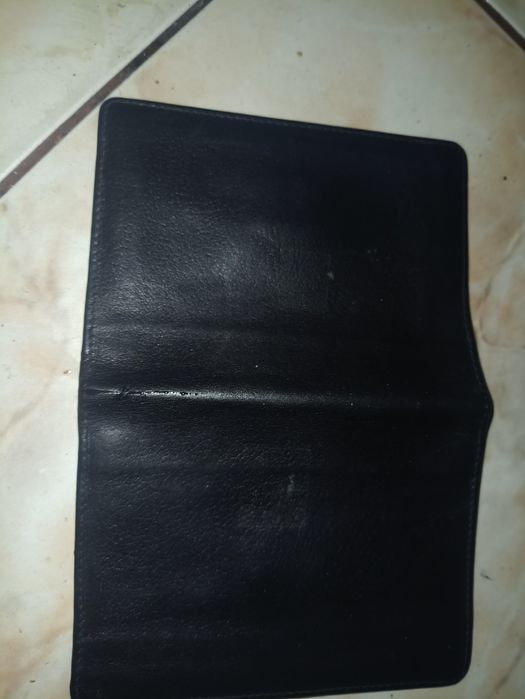 Męski skórzany portfel