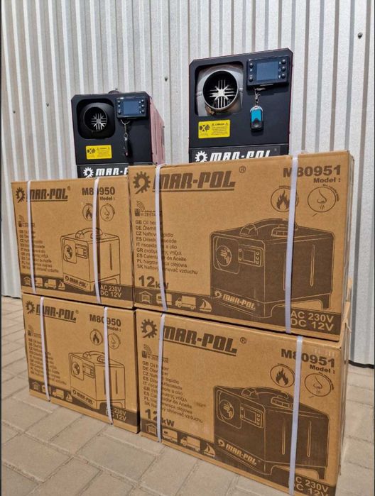 В наявності Харків! 12/220V MAR-POL автономний дизельний обігрівач