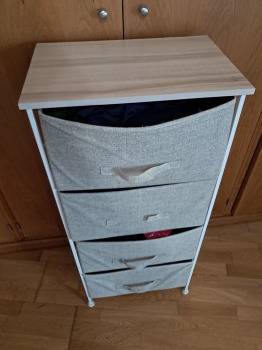 Organizador de Cômoda tecido de linho de aço