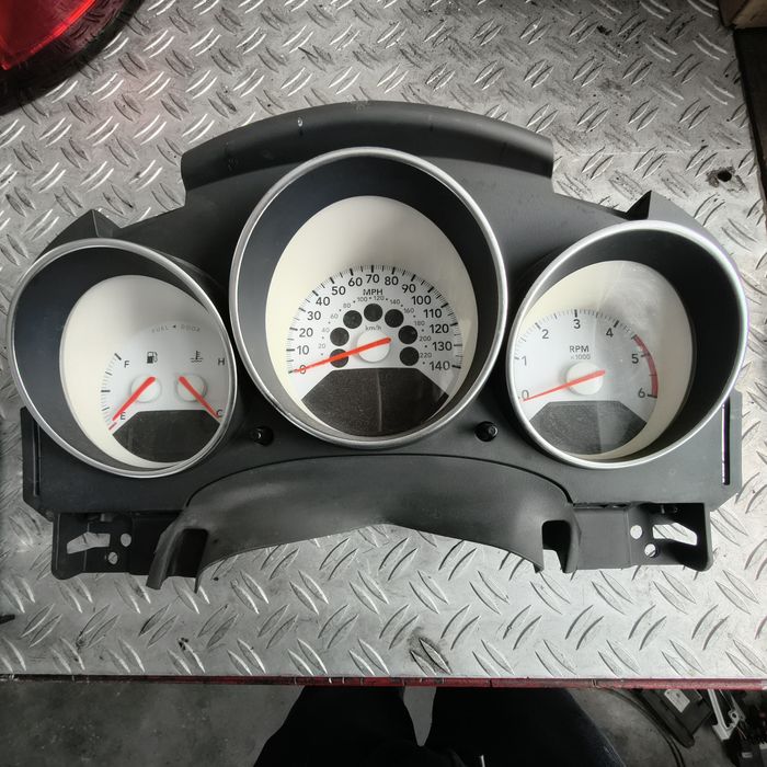Dodge Caliber Zegary Prędkościomierz