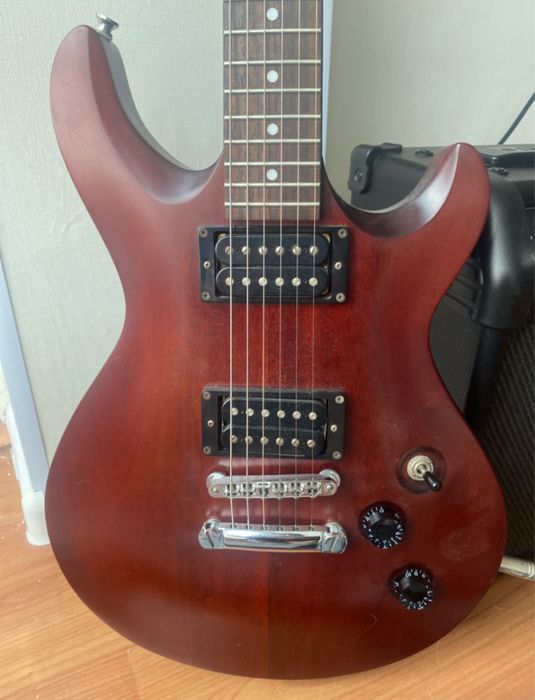 Електрогітара Cort M200 + комбік Line 6 Spider IV + процесор Zoom G1 ...