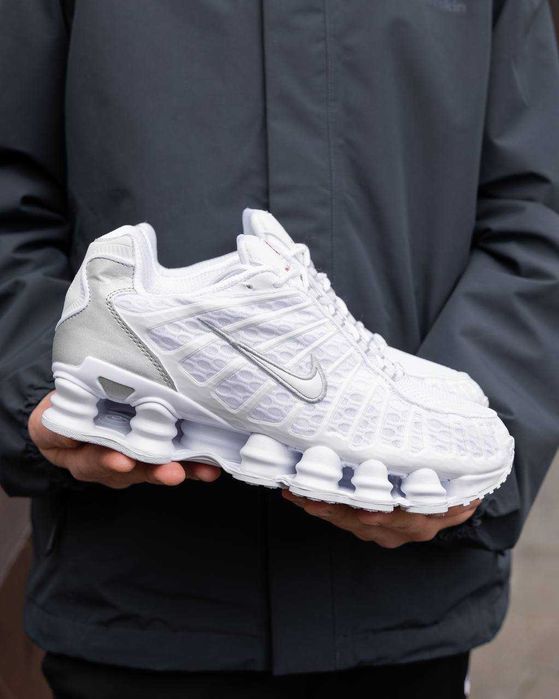 !SALE! Nike Shox TL White 36 37 38 39 40 41 42 43 44 45 46 найк шокс
