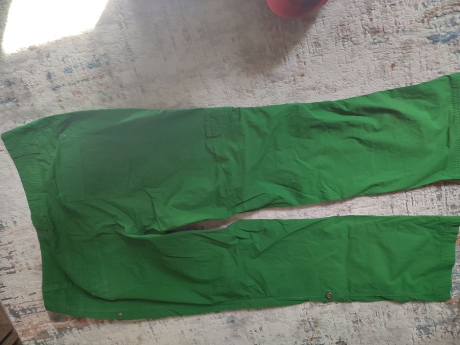 Zielone damskie spodnie rozmiar 54