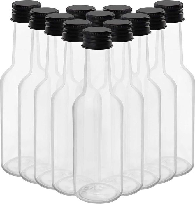 Butelki/ buteleczki/ opakowanie/ plastikowe/ 250ml/ 12 szt !6428-A!