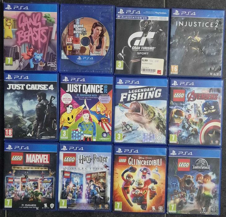 Jogos PlayStation 4 - Preços na Descrição
