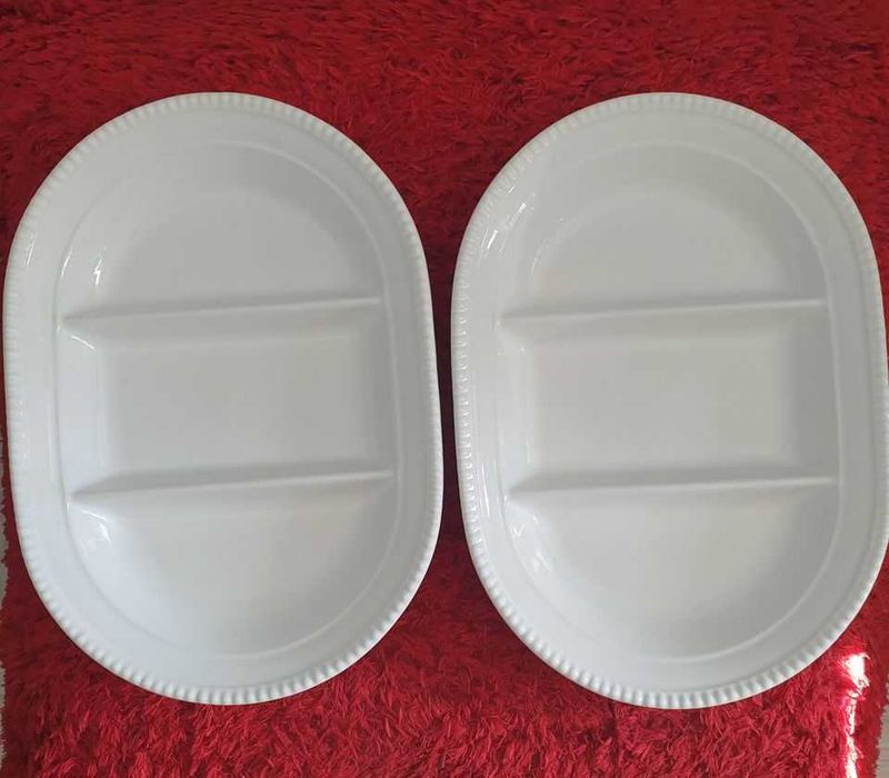 Conjunto CeramIca Festas COR BRANCO 22 PEÇAS
