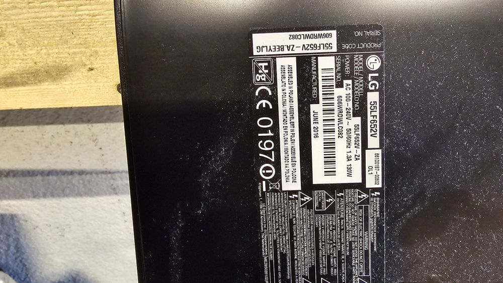 Tv lg led 55" nowe ledy