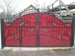Ворота та ковані вироби різної складності. Готові ковані  ворота.
