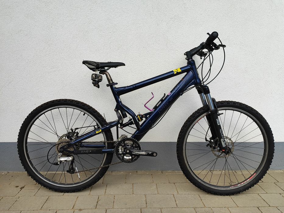 rower BMC RACING full suspension deore xt rock shox