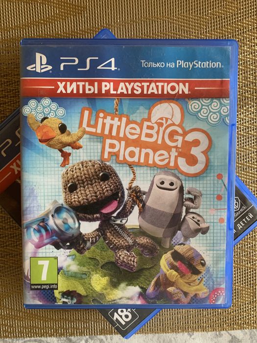 Диск ps4!! Litle big planet 3