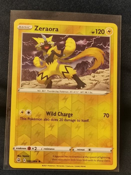 Zestaw 20 kart karty TCG Pokemon Fusion Strike FST Reverse Holo Mint