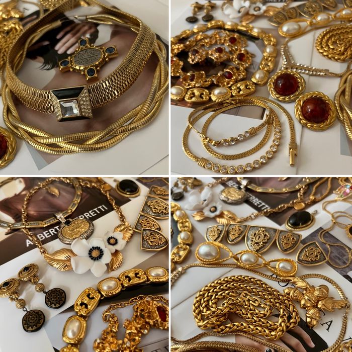 Оновлення! YSL,Hermes,Dior.Вінтажні прикраси,вінтажна біжутерія