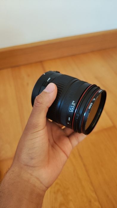 Câmera Canon EOS 45D com lentes sigma