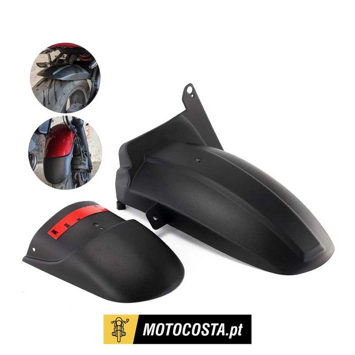 Kit Extensão Guarda-Lamas Dianteiro e Traseiro Honda NC700 NC750 S/X