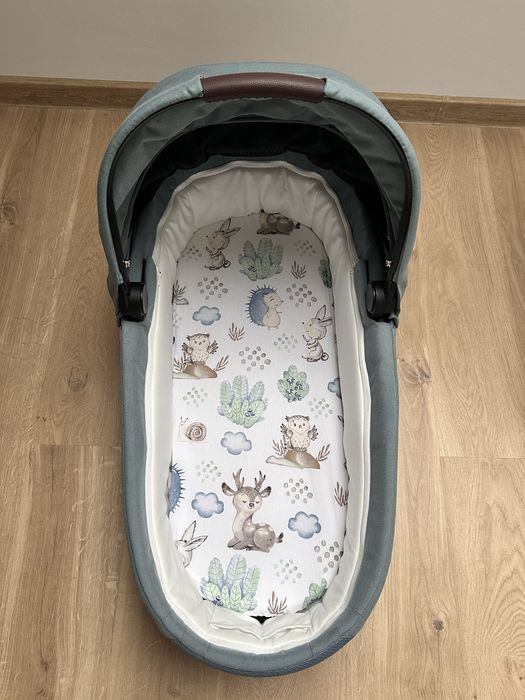 Gondola Cybex Balios Cot S Lux jak nowa sky blue
