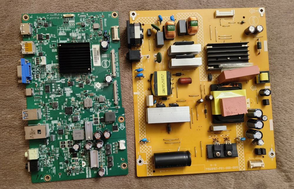Płyta główna+zasilająca do monitora Philips 328P6A. 71569197-P01-000-001S