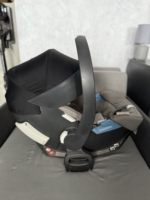 Wózek 2w1 Junama Diamond szary + gratis nosidelko cybex