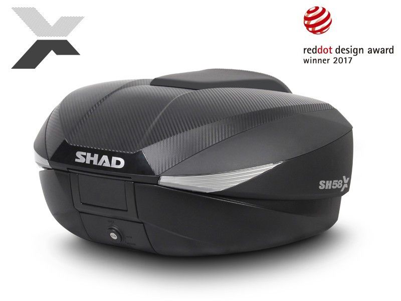 KUFER SHAD SH58X CARBON pojemniść reg. 46-50 litrów