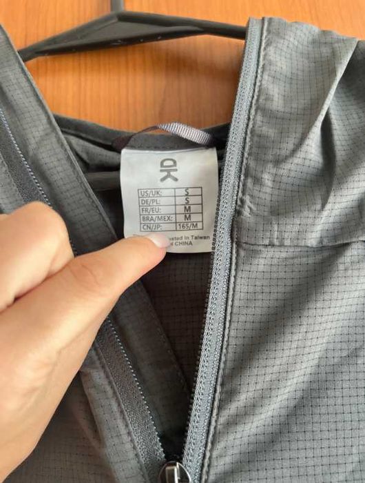 Jesienna damska luźna kurtka wiatrowa, M szara