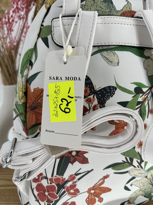 Nowy plecak damski kwiaty / wiosna