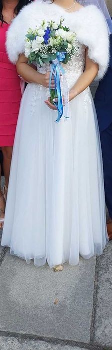 Biała suknia ślubna Flossmann