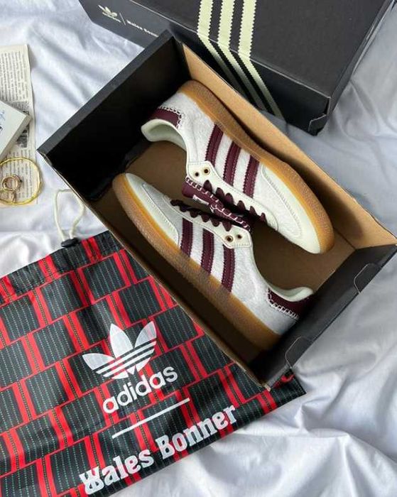 NEW жіночі Adidas Samba Wales Bonner Cream White 39р 25.0см