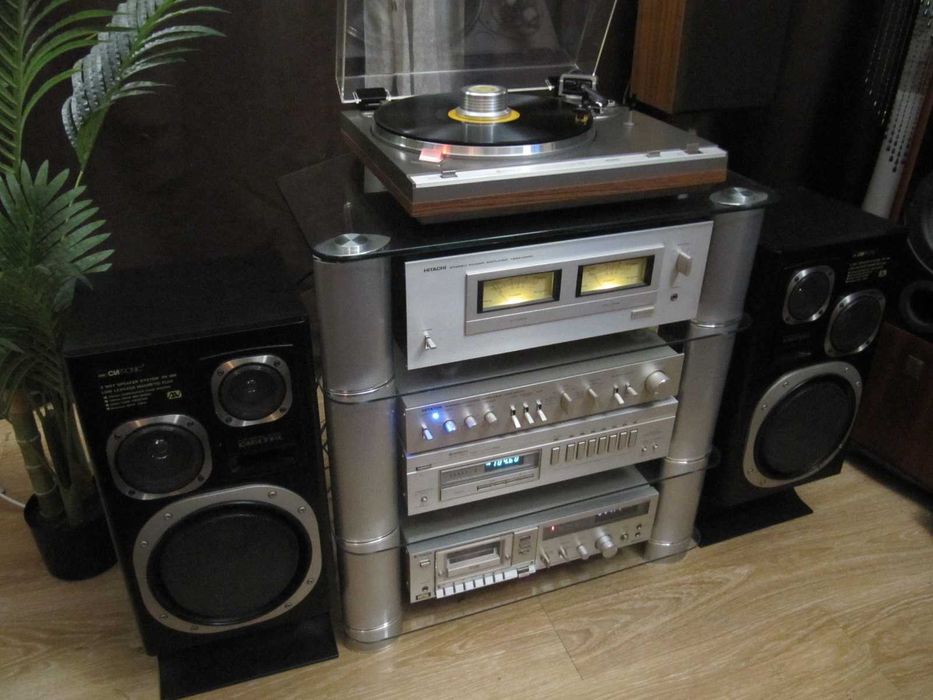 ТОПОВА Стереосистема HITACHI Mega Sound *ІДЕАЛЬНИЙ стан / СУПЕР звук