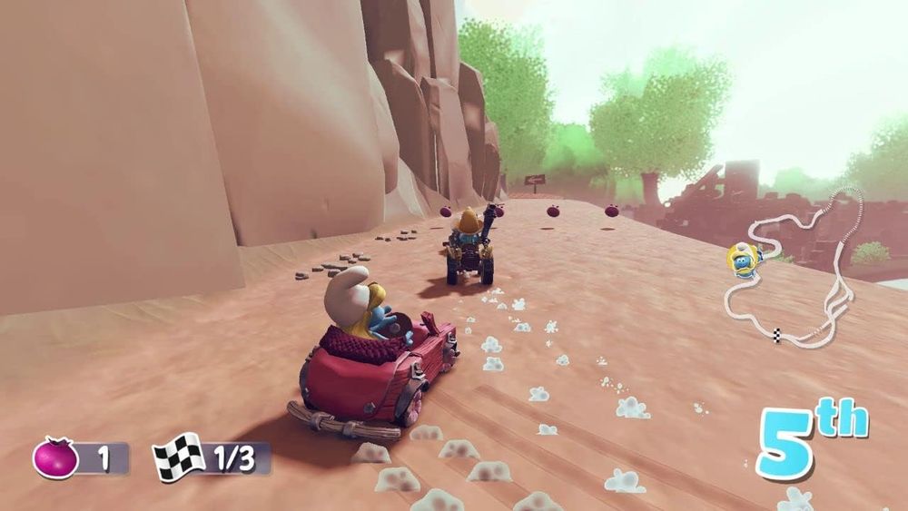 Smerfy Kart PL/EN (PS4) Gra nowa w folii