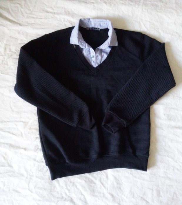 Кофта обманка для мальчика 10-13 лет. Рост 158. Турция. Blueland